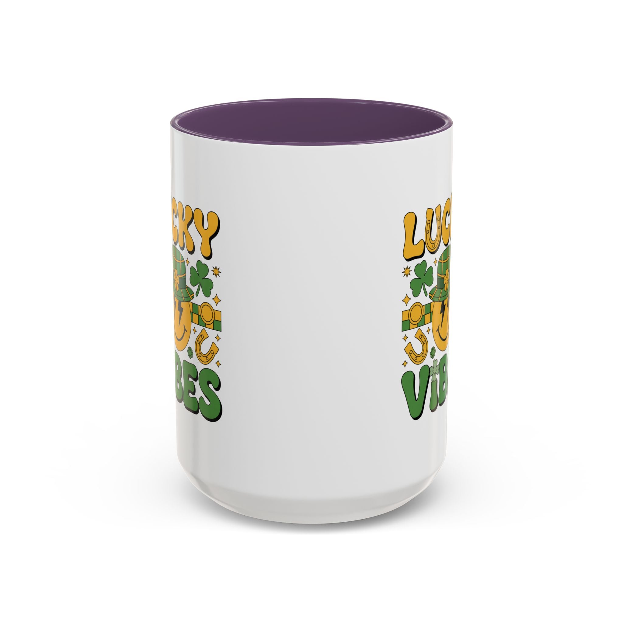 Lucky Shamrock Coffee Mug – St. Patrick’s Day Accent Mug (11/15oz)