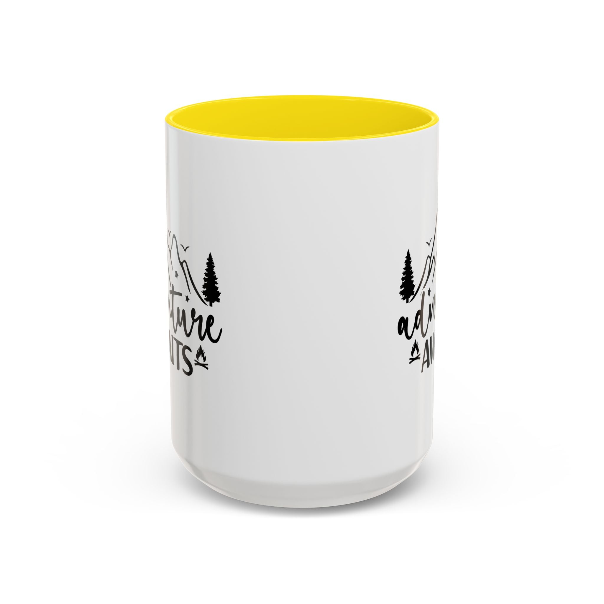 Adventure Awaits Coffee Mug — Mountain Travel 11/15oz Accent Mug