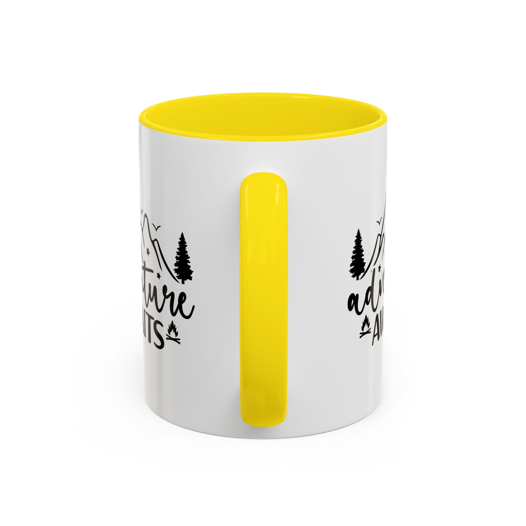 Adventure Awaits Coffee Mug — Mountain Travel 11/15oz Accent Mug