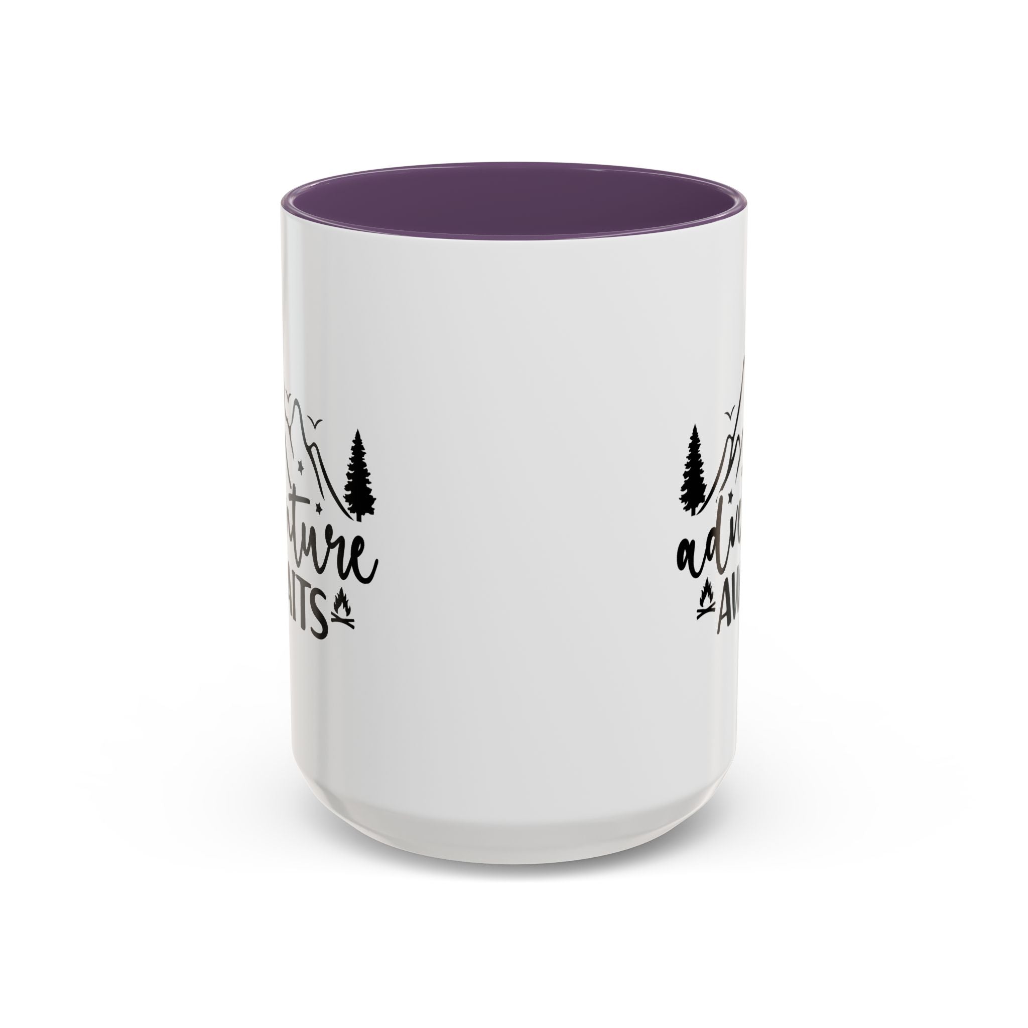 Adventure Awaits Coffee Mug — Mountain Travel 11/15oz Accent Mug