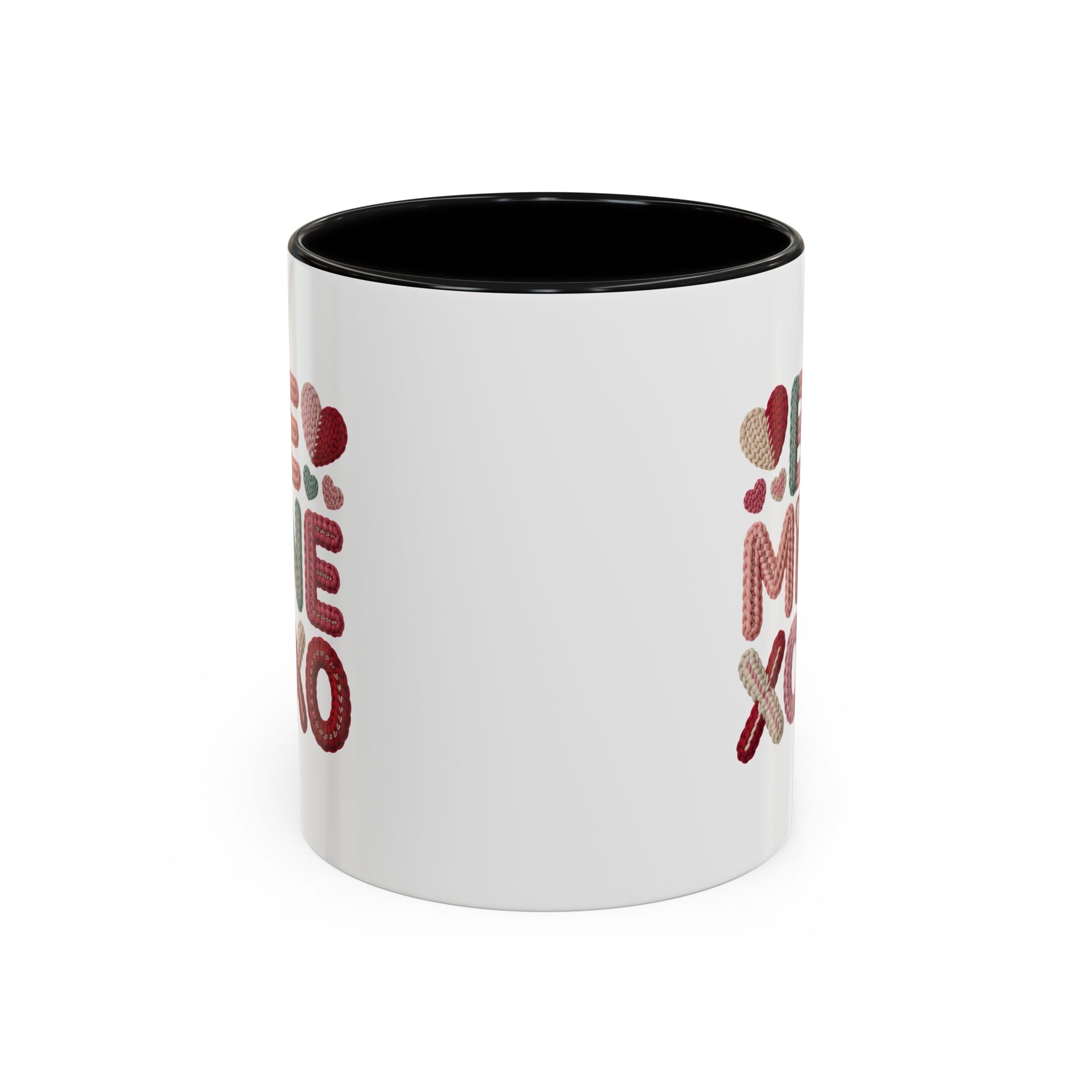 Valentine "Be Mine XOXO" Accent Coffee Mug — 11/15oz Romantic Heart Gift