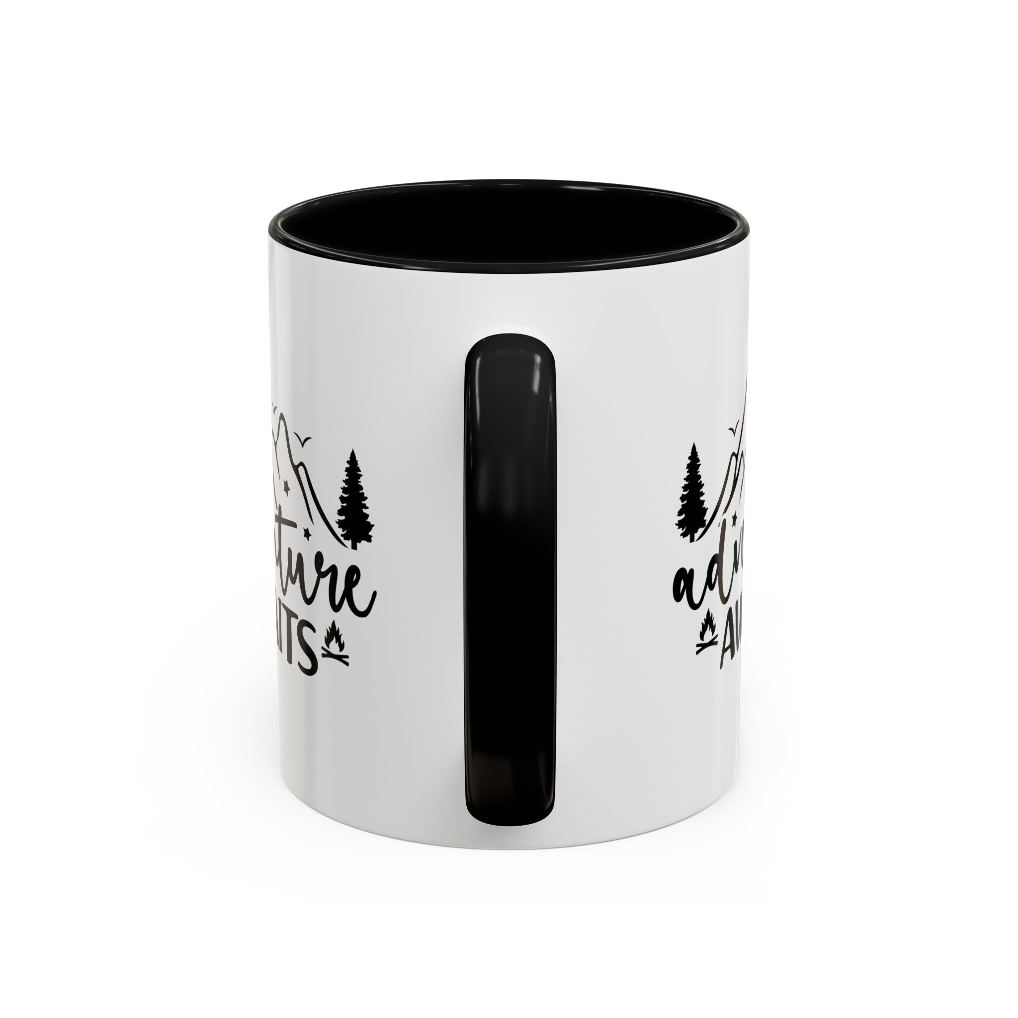 Adventure Awaits Coffee Mug — Mountain Travel 11/15oz Accent Mug
