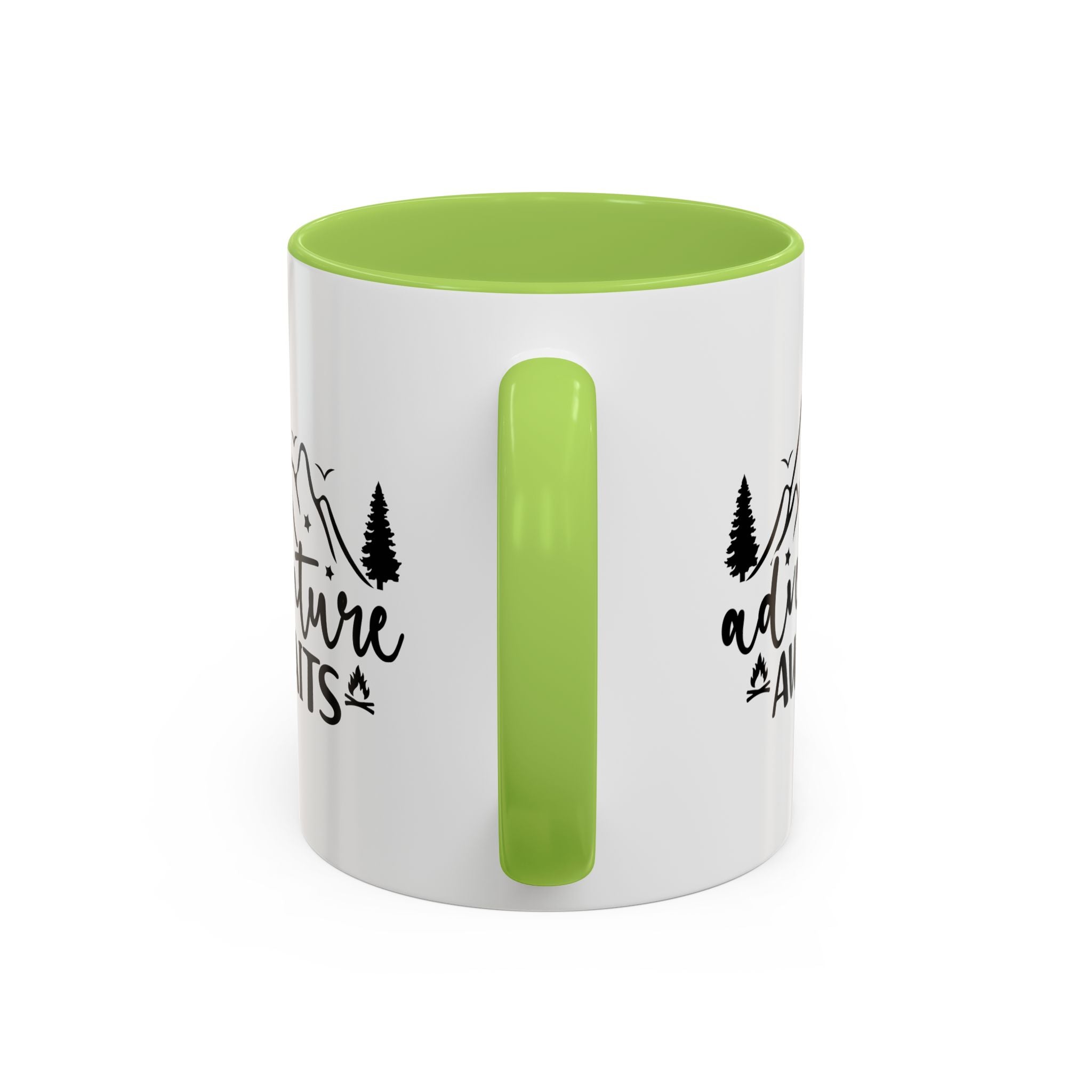Adventure Awaits Coffee Mug — Mountain Travel 11/15oz Accent Mug