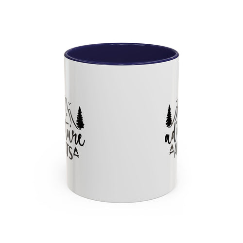Adventure Awaits Coffee Mug — Mountain Travel 11/15oz Accent Mug