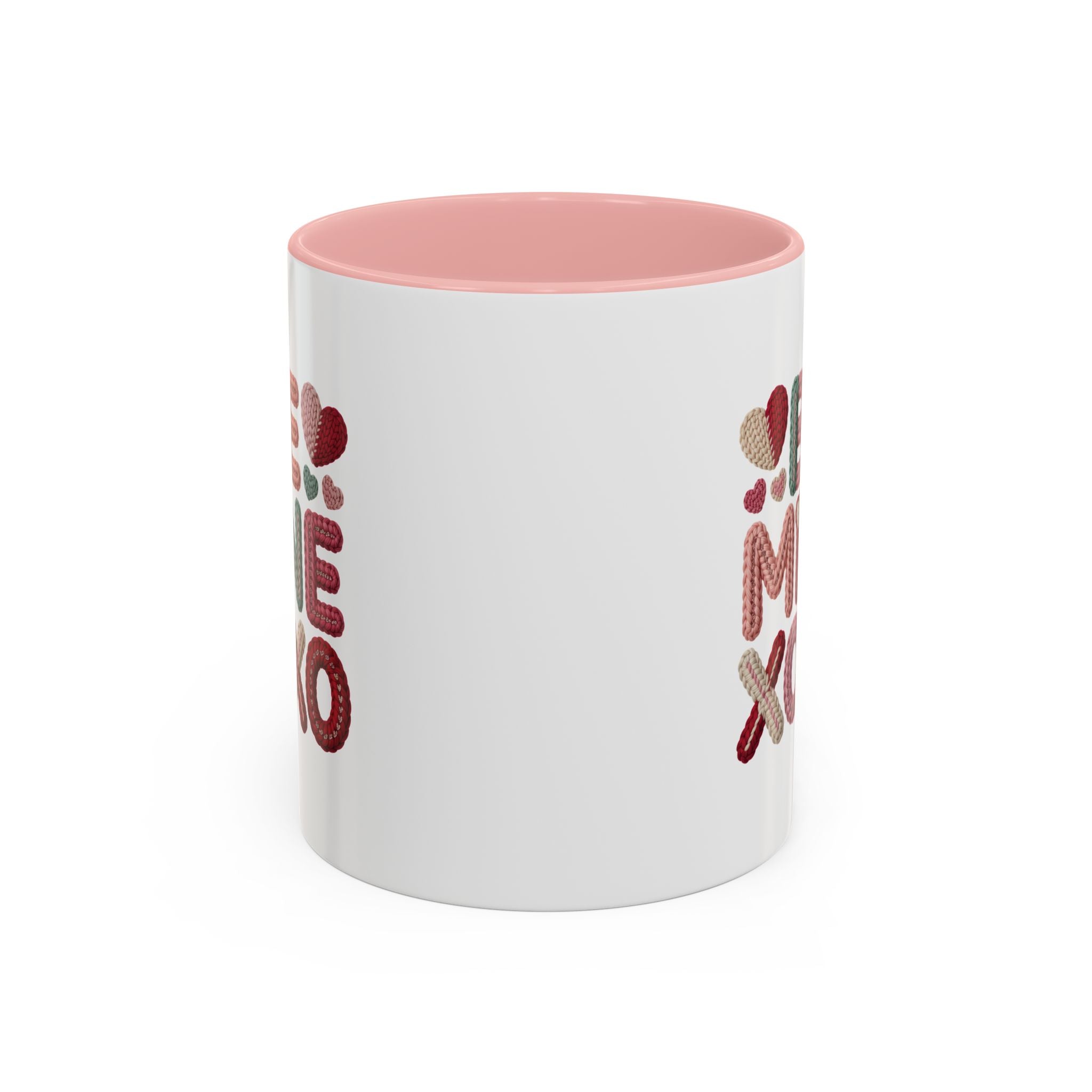 Valentine "Be Mine XOXO" Accent Coffee Mug — 11/15oz Romantic Heart Gift