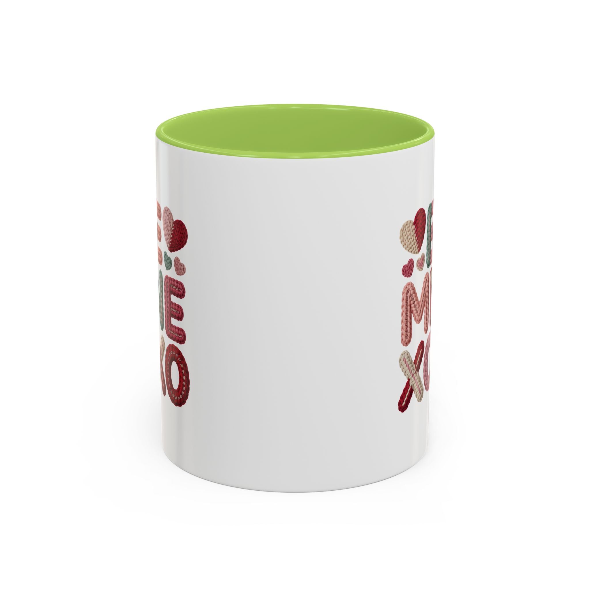 Valentine "Be Mine XOXO" Accent Coffee Mug — 11/15oz Romantic Heart Gift