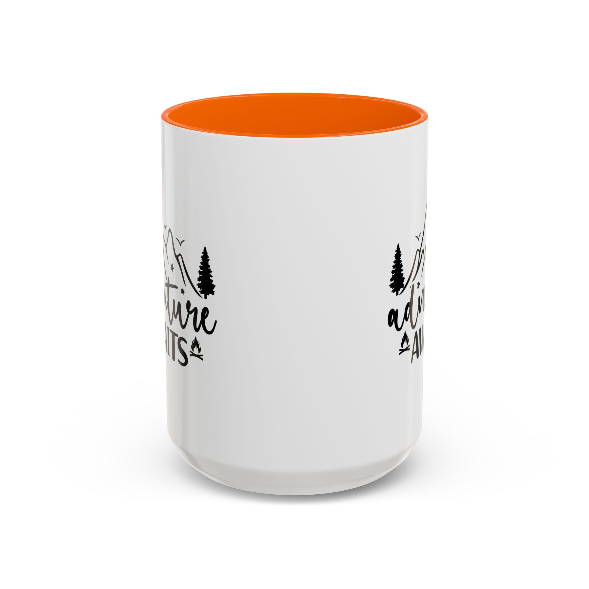 Adventure Awaits Coffee Mug — Mountain Travel 11/15oz Accent Mug