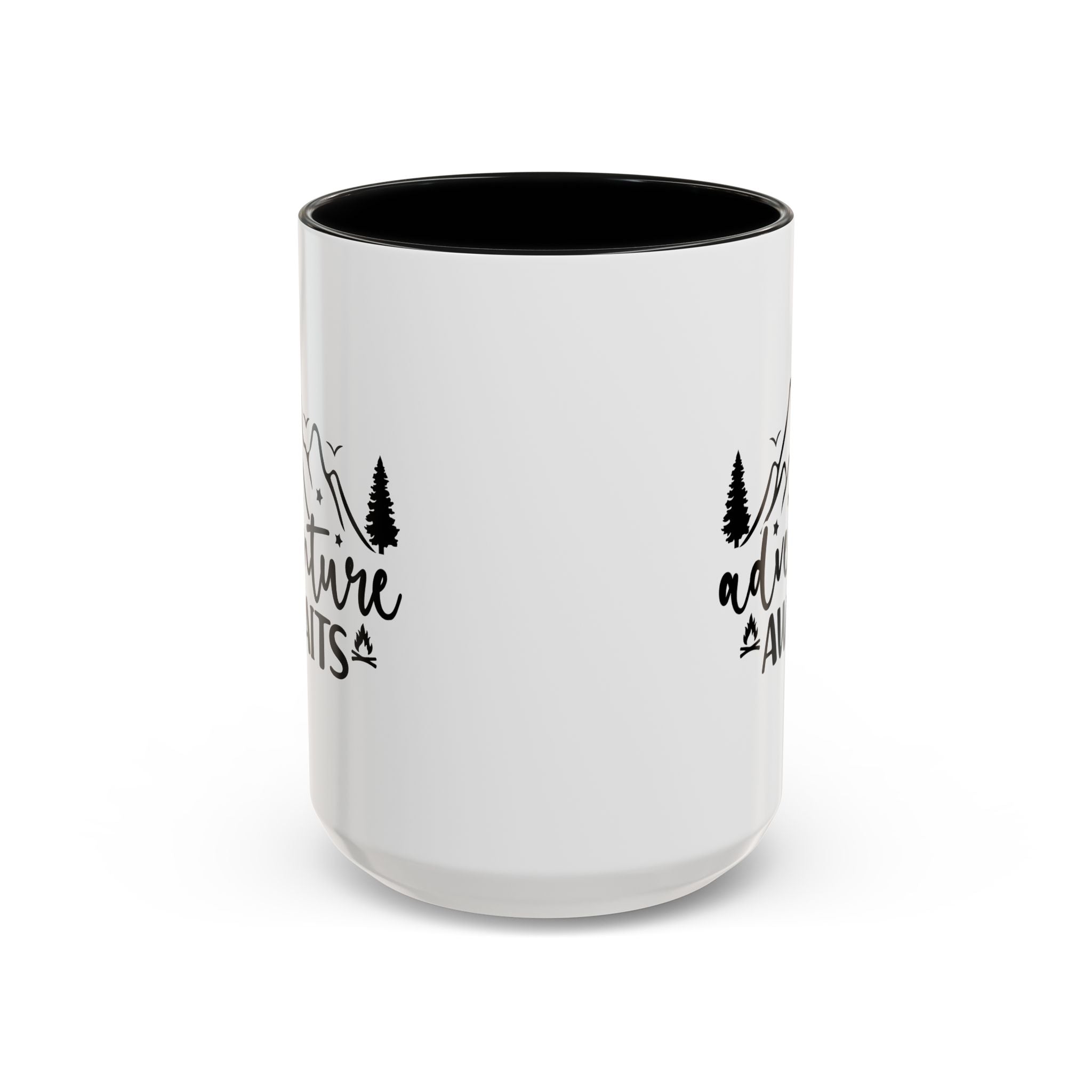 Adventure Awaits Coffee Mug — Mountain Travel 11/15oz Accent Mug