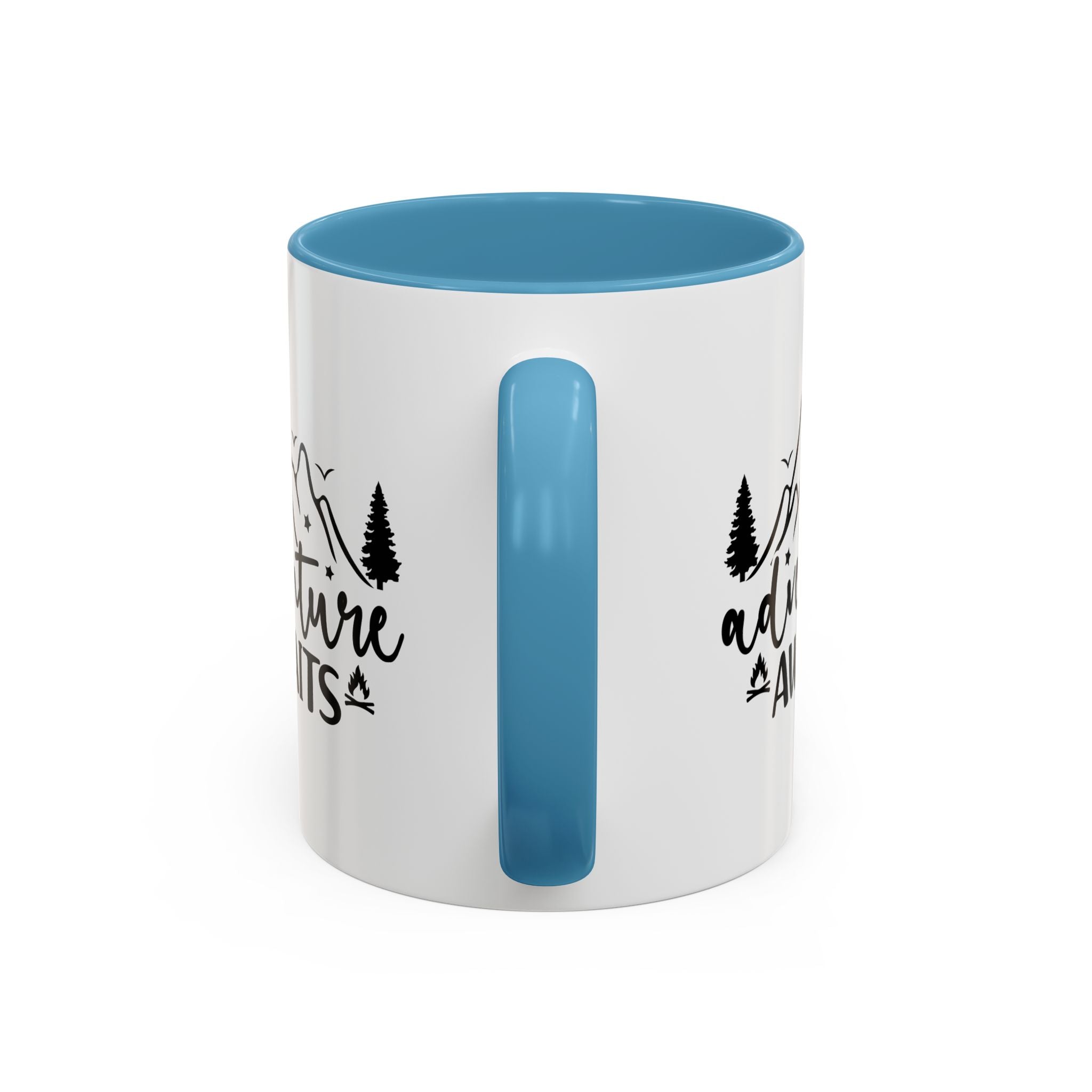 Adventure Awaits Coffee Mug — Mountain Travel 11/15oz Accent Mug