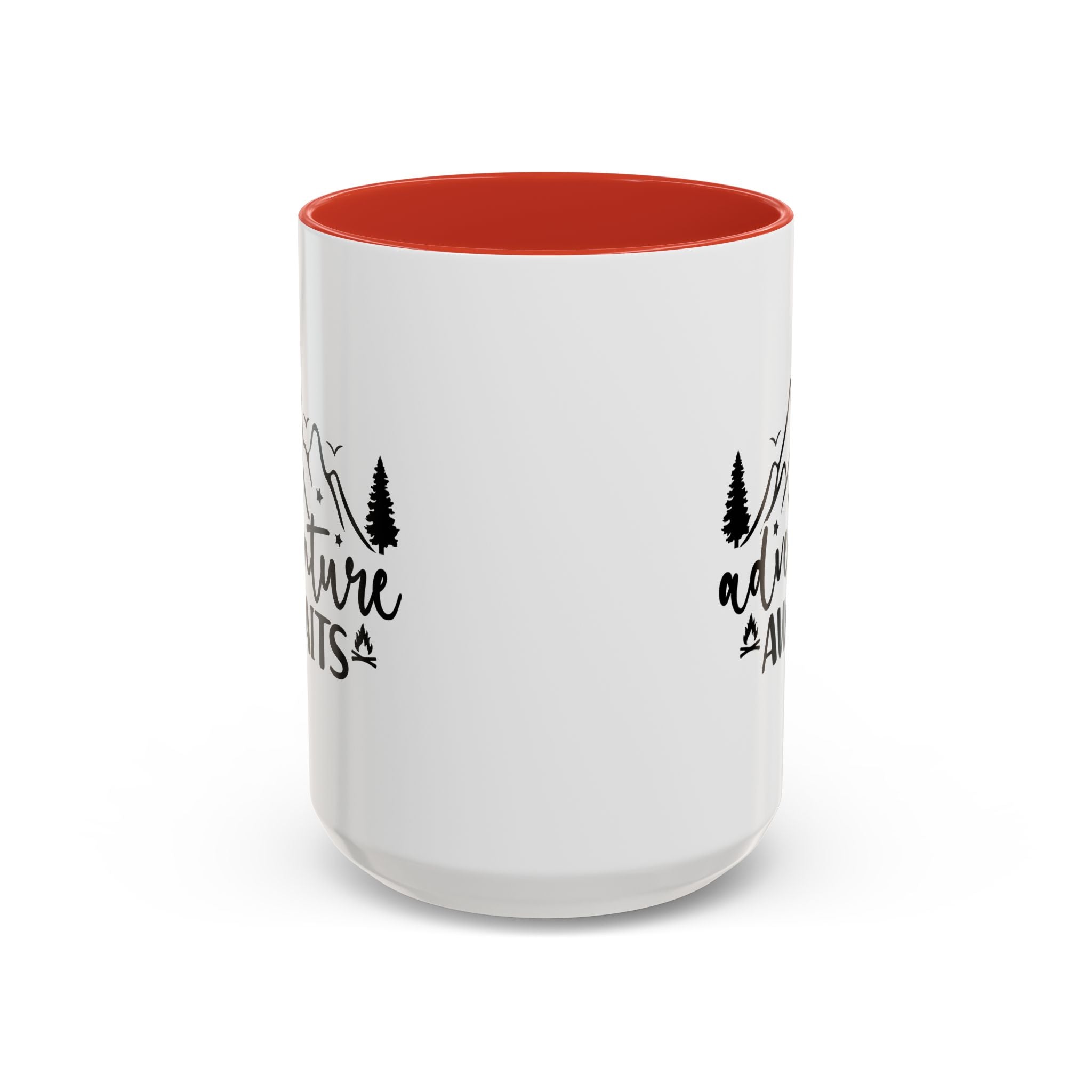 Adventure Awaits Coffee Mug — Mountain Travel 11/15oz Accent Mug