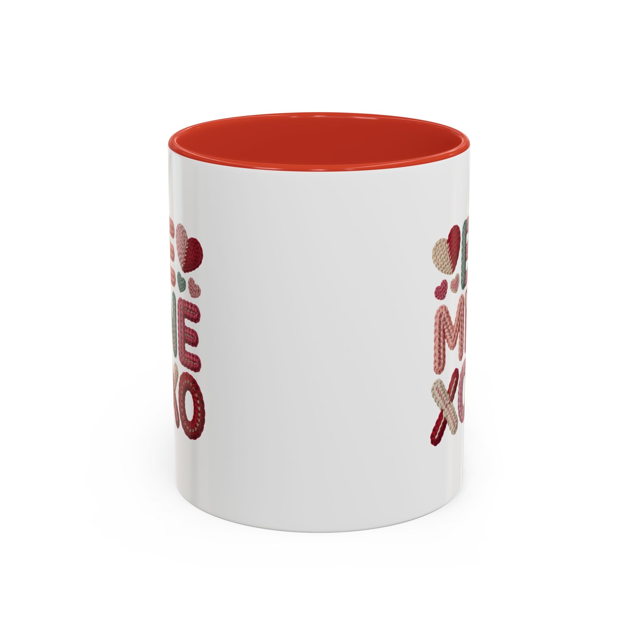 Valentine "Be Mine XOXO" Accent Coffee Mug — 11/15oz Romantic Heart Gift