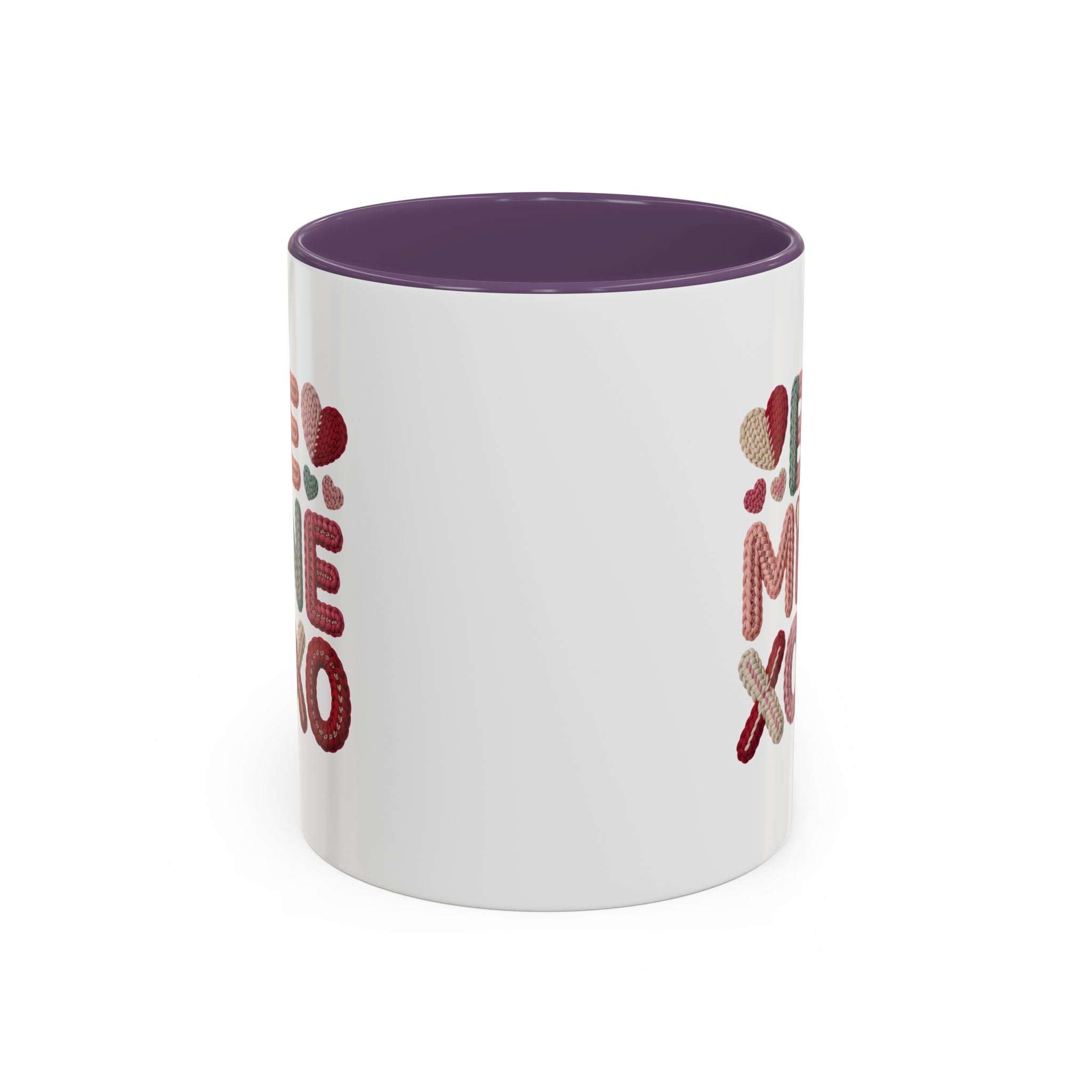 Valentine "Be Mine XOXO" Accent Coffee Mug — 11/15oz Romantic Heart Gift