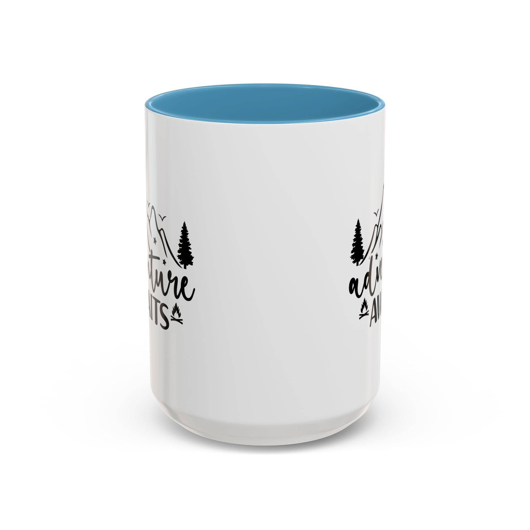 Adventure Awaits Coffee Mug — Mountain Travel 11/15oz Accent Mug