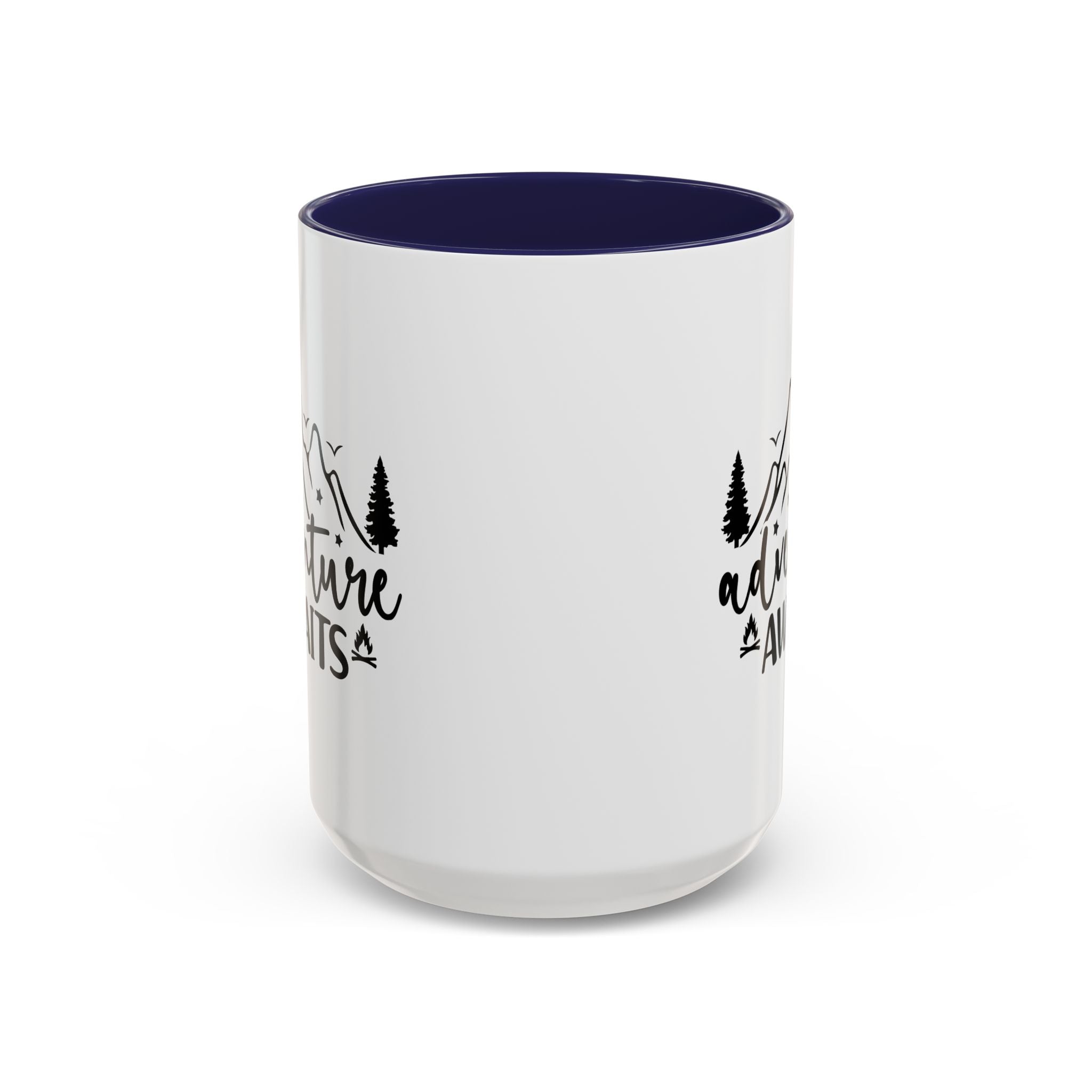 Adventure Awaits Coffee Mug — Mountain Travel 11/15oz Accent Mug