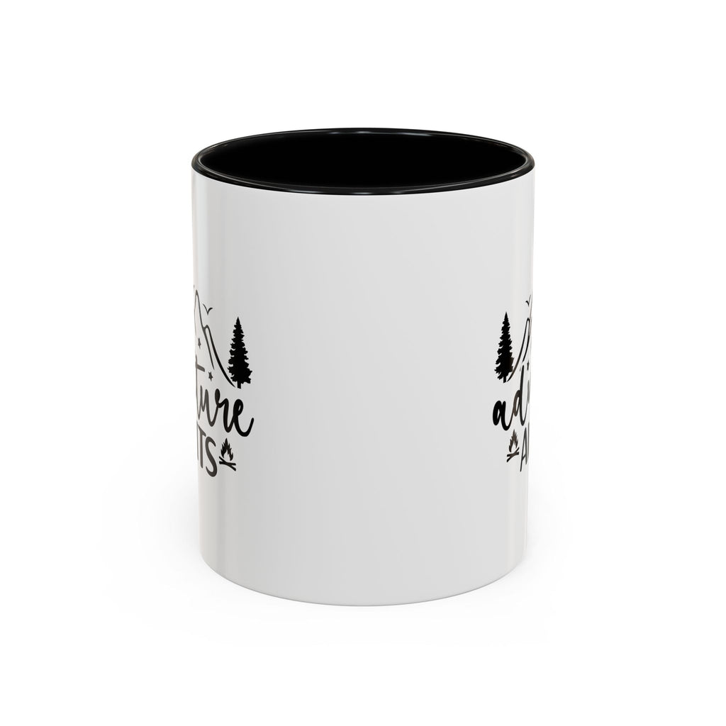 Adventure Awaits Coffee Mug — Mountain Travel 11/15oz Accent Mug