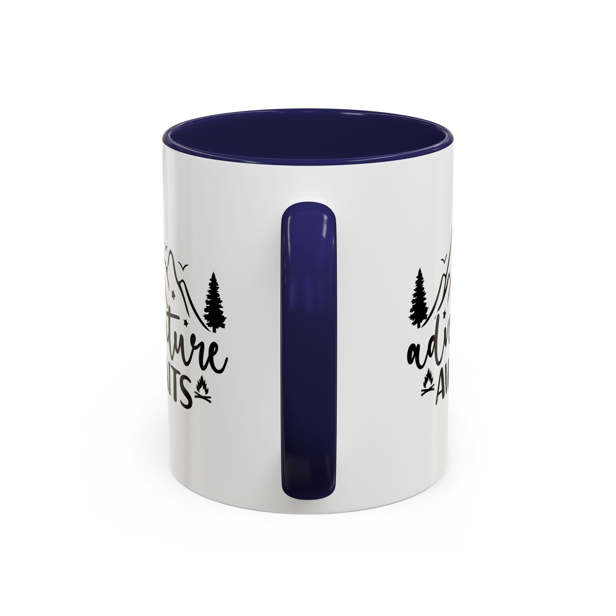 Adventure Awaits Coffee Mug — Mountain Travel 11/15oz Accent Mug