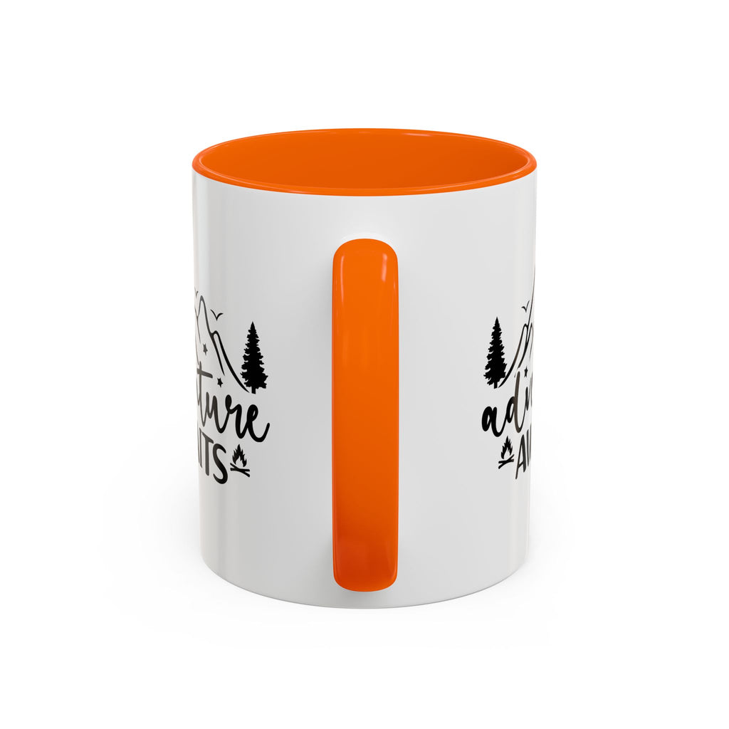 Adventure Awaits Coffee Mug — Mountain Travel 11/15oz Accent Mug