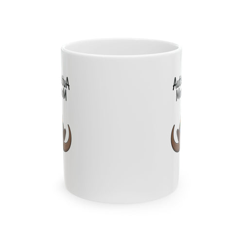 Autism Mom Ceramic Mug — 11oz & 15oz Coffee Cup for Proud Autism Moms
