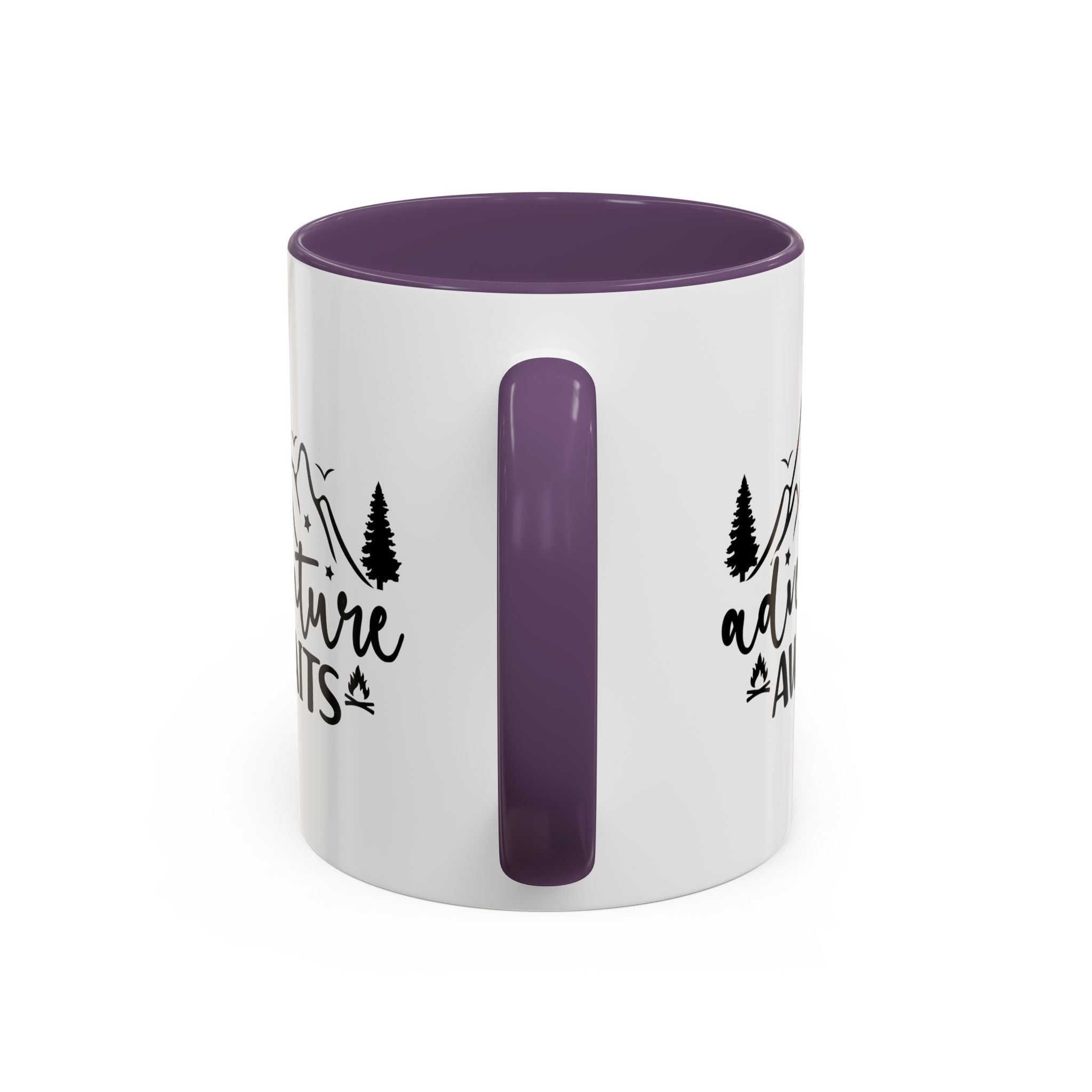 Adventure Awaits Coffee Mug — Mountain Travel 11/15oz Accent Mug