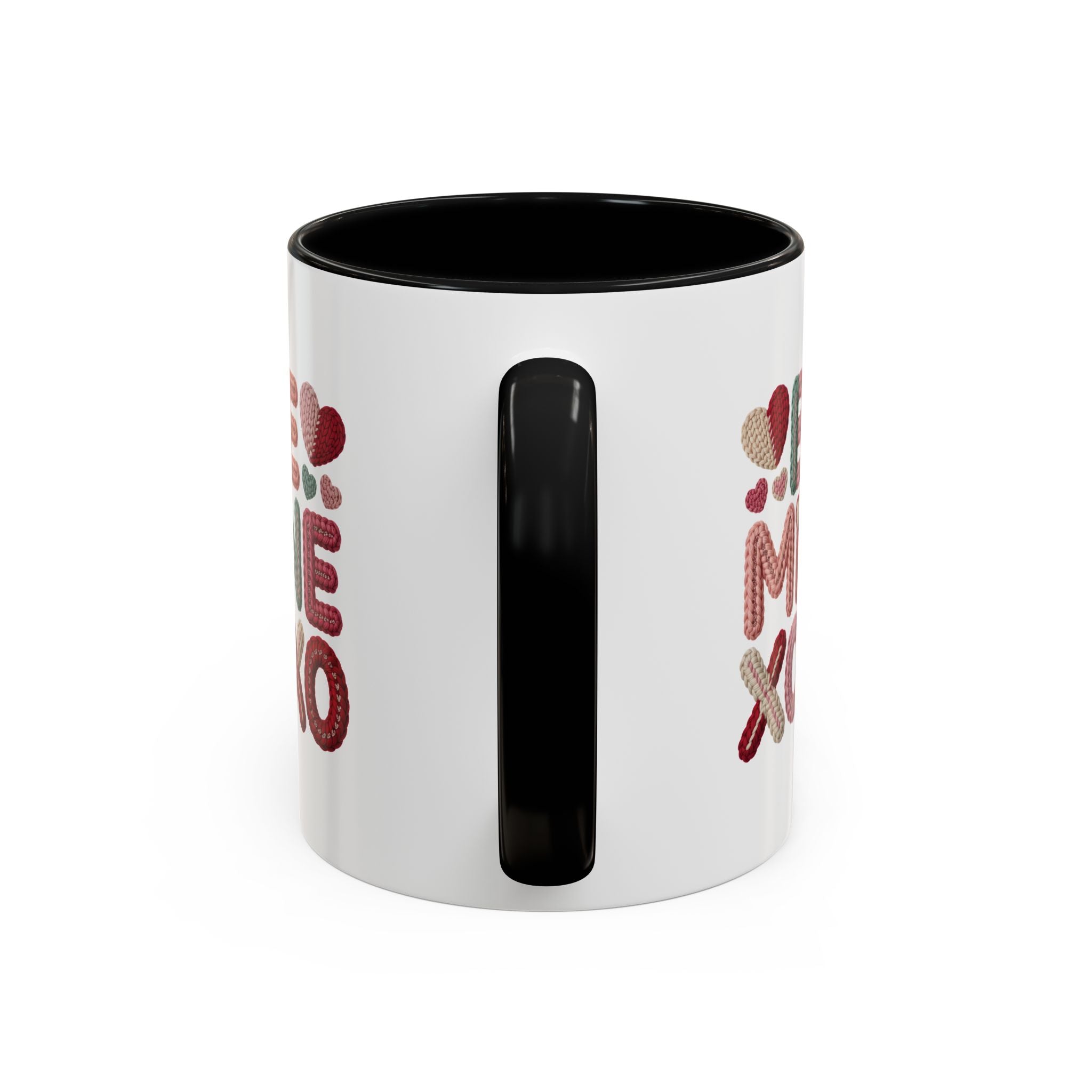 Valentine "Be Mine XOXO" Accent Coffee Mug — 11/15oz Romantic Heart Gift
