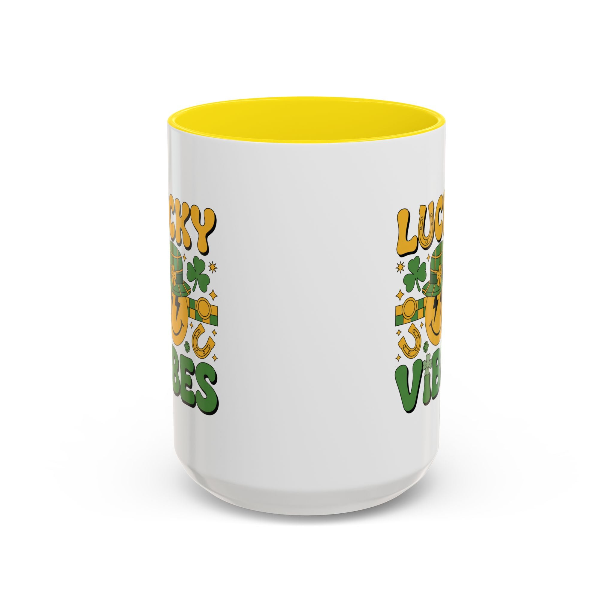 Lucky Shamrock Coffee Mug – St. Patrick’s Day Accent Mug (11/15oz)